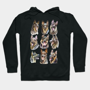 german shepherd Hoodie